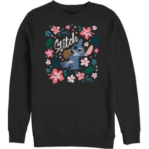 Lilo & Stitch Tropical Stitch Dames Sweatshirts - zwart - XL