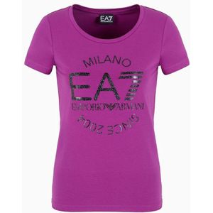 Ea7 Emporio Armani 6dtt20-tjqcz T-shirt Met Korte Mouwen Paars L Vrouw