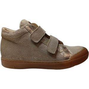 Naturino - Dord - Mt 25- Velcro's bumper bling bling lederen sneakers - goud