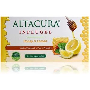 Dermastir Influgel mit Honig und Zitronenextrakt / Influgel Honing en Citroen 10 sachets