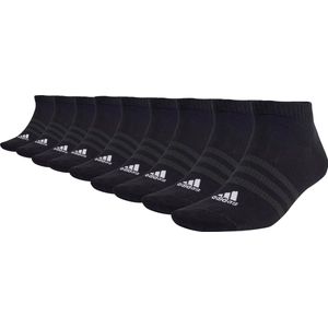 SOKKEN 9 paar adidas Sportswear laag uitgesneden sneakersokken, unisex korte sokken