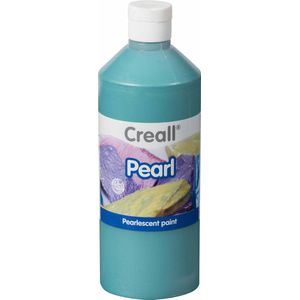 Parelmoerverf pearl Creall blauwgroen (10) - flacon à 500ml
