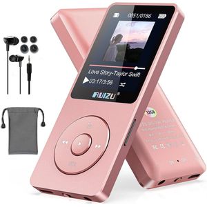 MP3 Speler Bluetooth - FM-Radio - Roze