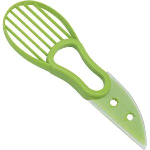 Avocado snijder 3 in 1 groen