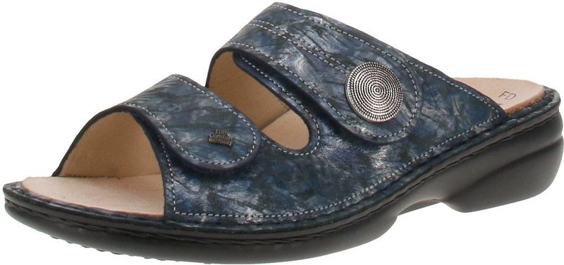 Finn Comfort - Sansibar - Schoenen - Blauw - Leer