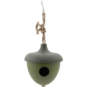 Vogelhuisje - Hip en trendy - 1 stuk - Bamboevezel - 16x16x19cm