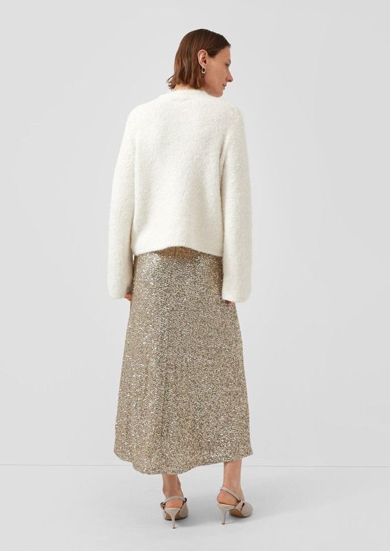 Rok - Kokerrok - Lange Rok - Hoge Taille - Pailletten