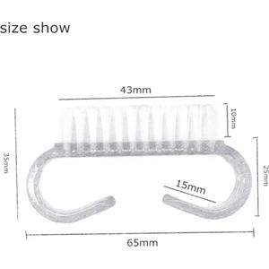 2 x Nagelborstel – Nagel – Borstel – Nagelverzorging -Nagel Borstel – Manicure – Pedicure – Borstel – Mini Borstel – Miniborstel - Roze – Brush – Nailbrush – Nail Brush