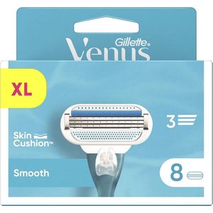 Soepele Scheermesjes Voor Vrouwen - 8 Stuks Met Beschermende Kussentjes