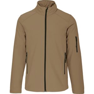 Kariban Softshell jas K401 - Camel - 4XL