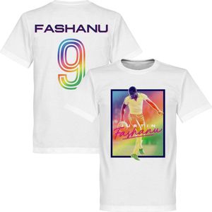 Justin Fashanu T-Shirt - Wit - 5XL