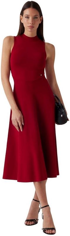 Guess Cassandra Lange Jurk Rood XS Vrouw