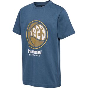 Hummel - Hmlleo T-Shirt - Bering Sea - Sporttop