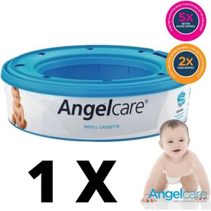 Angelcare 1x Luieremmer Navulverpakking Rond - Originele Navul Cartridge Luiers + E-Book