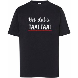 Kids - T-Shirts - Taai taai-Zwart-62