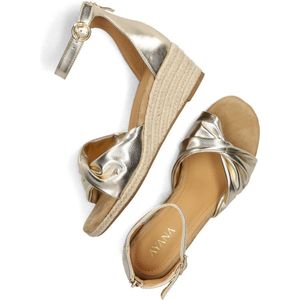 Omoda 0577-5 Espadrilles - Zomer Schoenen - Dames - Goud - Maat 40