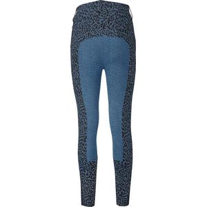 PK International - Homerun Full Grip - Rijbroek - Dames - Leopard Indigo - Maat XS/34