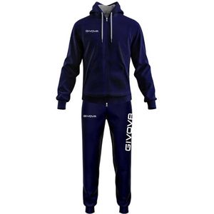 Givova - King Cotone Terry - Trainingspak - Rood - Blauw - Katoen