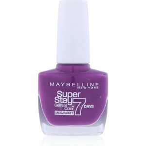 Maybelline Super Stay 7 Days Mega Watt 290 Purple Surge nagellak Paars
