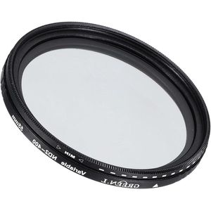 Lensfilter neutrale dichtheid ND2-400 voor 55 mm lens, variabel ND-filter, cirkelvormig, fotografie accessoire