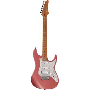 Elektrische gitaar Ibanez Prestige AZ2204-HRM Hazy Rose Metallic met koffer