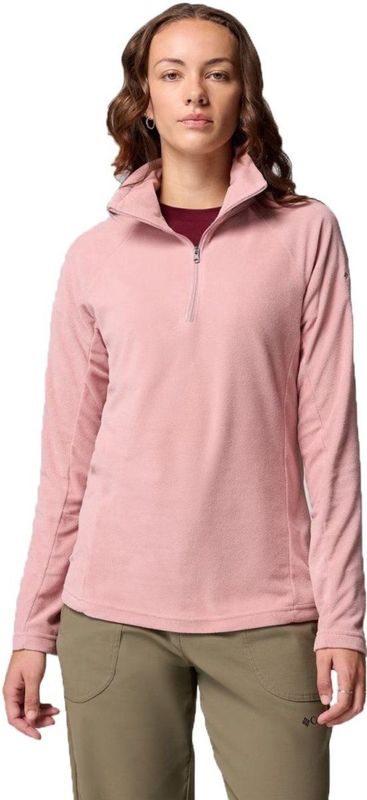 Columbia - Glacial IV - Fleecetrui - Roze - 1/2 Zip