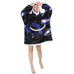 Oversized deken hoodie voor ultieme warmte en comfort