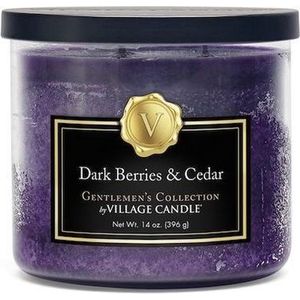 Village Candle - Dark Berries & Cedar - Gentlemen’s Collection - 105 Branduren
