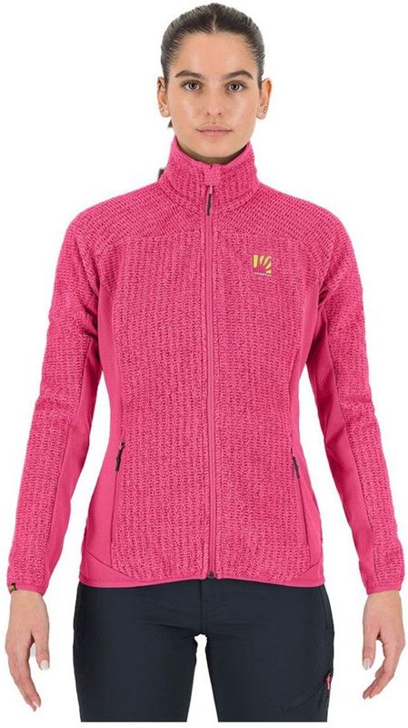 Karpos - Rocchetta - Fleece - Roze - Met Volledige Rits