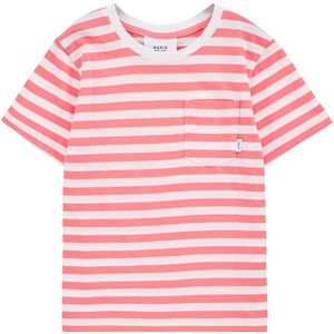 Makia - Verkstad - T-shirt - Korte Mouwen - Biologisch Katoen - Nautische Strepen