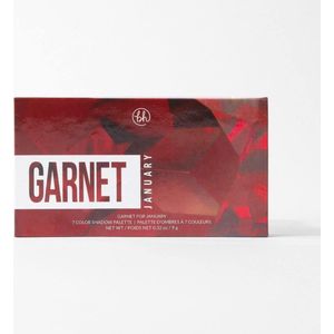 BH Cosmetics Garnet January Palette | 7-in-1 Gezichtspalet | Rode & Nude Tints | Vegan & Dierproefvrij