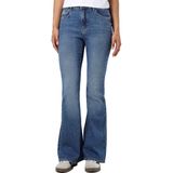 Noisy May - Nmkareen Hw Flare Leg - Jeans - Medium Blue Denim