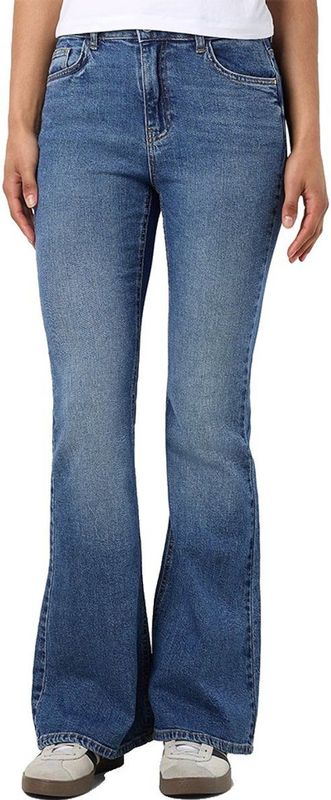 Noisy May - Nmkareen Hw Flare Leg - Jeans - Medium Blue Denim
