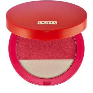 SALE Pupa milano sunset blooming blush&highlighter 001