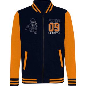 Naruto - Uzumaki College Jacket Oranje/Zwart (M)