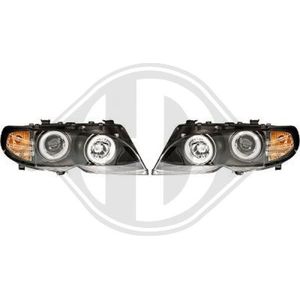 Diederichs - 1215586 - Koplampen - Zwart - Set - Voor BMW