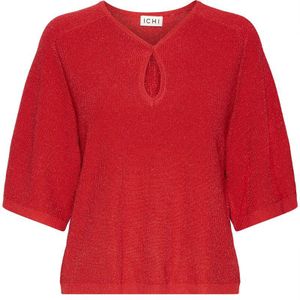 ICHI - IHCODY - Top - Rood - Rib Gebreid