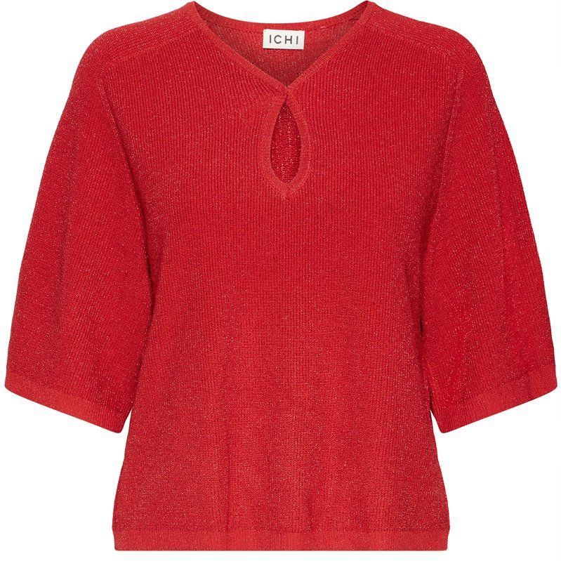 ICHI - IHCODY - Top - Rood - Rib Gebreid