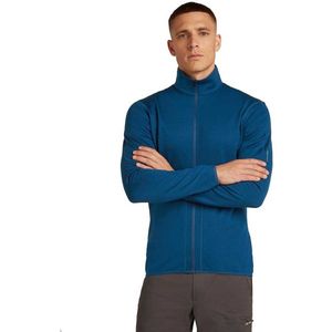 Icebreaker - Merino 560 Realfleece™ - Sweatshirt - Zwart - Met Rits