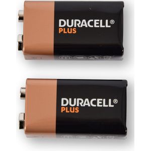 Duracell Batterijen - AA, AAA, C, D - 9V Alkaline - 550mAh - 2 Stuks - Gebruik Het Voor Elektronica En Speelgoed - Batterijen en Opladers - Langdurige Energie - Zwart