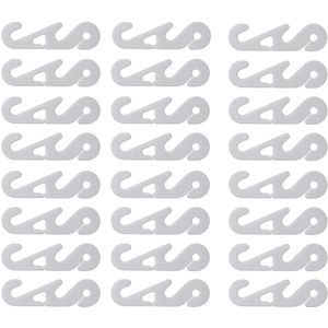 LATRAT 50 stuks masker oorhaken, maskerhouder maskerextender houder, wit masker extender houder, oorbescherming voor volwassenen en kinderen