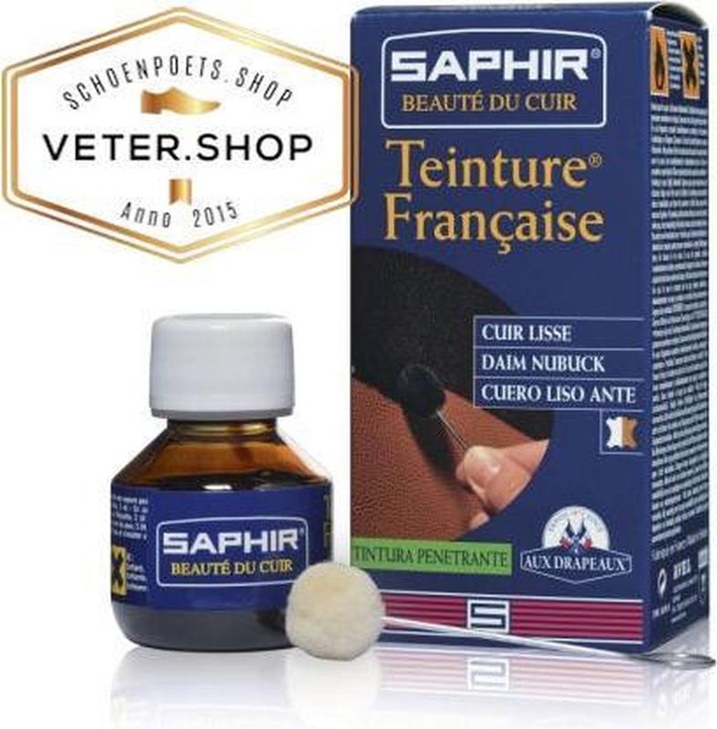 Saphir - Teinture Francaise - Lederverf - Paars - 500 ml