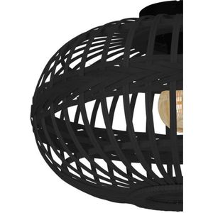EGLO plafondlamp Towcester zwart ⌀25cm E27