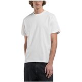 Replay M3018.000.2660 T-shirt Met Korte Mouwen Wit L Man