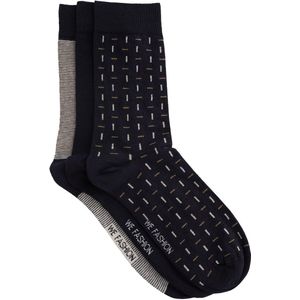 WE Fashion - Heren Sokken - 3-pack - Met Print