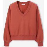 Sissy-Boy - Oversized Sweater - Rood - V-hals