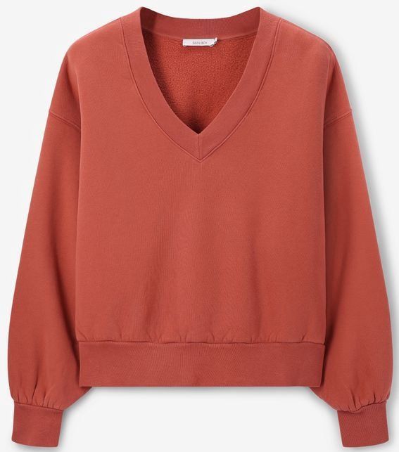 Sissy-Boy - Oversized Sweater - Rood - V-hals