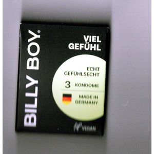 Billy Boy - condooms - 3 stuks - gevoelsecht