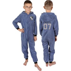 HARRY POTTER Ravenklauw - Eendelige/Onesie Pyjama in de kleur Blauw / 140