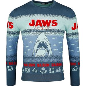 Jaws Jaws - Da Dum Da Dum Heren Christmas jumper - meerkleurig - S